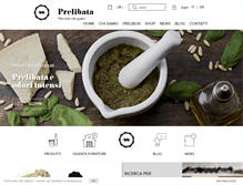 Tablet Screenshot of prelibata.com